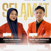 elamat dan Sukses Faiza Fatih Izzana Juara 2 Diploma dan Rizal Agus Setiawan Juara 1 Diploma Pilmapres VI PTMA 2026 FEB UAD