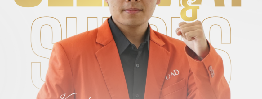 Selamat & Sukses Rizal Agus Setiawan Mahasiswa Bisnis Jasa Makanan FEB UAD Raih Juara 1 Pemilihan Mahasiswa Berprestasi Program Diploma Tingkat Wilayah LLDIKTI V Tahun 2026