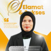 Ucapan selamat atas kenaikan pangkat Ibu Dwi Suswati Tenaga Kependidikan FEB UAD